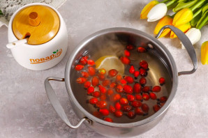 Морс из шиповника