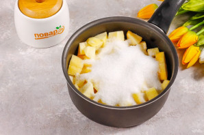 Карамельный торт "Яблоки на снегу" Карамельный торт "Яблоки на снегу"