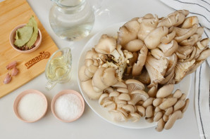 Соленые вешенки на зиму