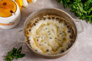 Карамельная панна-котта