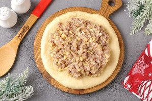 Мясной пирог "Лапа тигра"