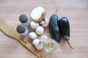 Паштет из баклажанов с грибами Паштет из баклажанов с грибами