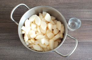 Груши со сгущенным молоком на зиму