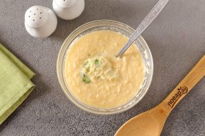 Брокколи в сырном кляре Брокколи в сырном кляре