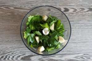 Хлеб с петрушкой