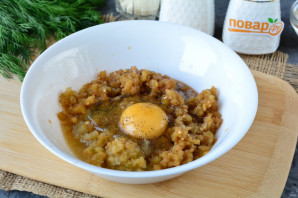 Котлеты из баклажанов с сыром