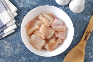 Щука с апельсинами в духовке