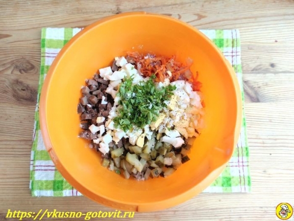 
Салат на Новый Год 2022, новинки в виде Тигра. Вкусные салаты на новогодний стол	