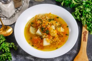 Суп из персидской чечевицы