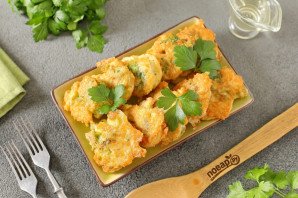 Брокколи в сырном кляре Брокколи в сырном кляре