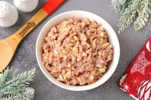 Мясной пирог "Лапа тигра"