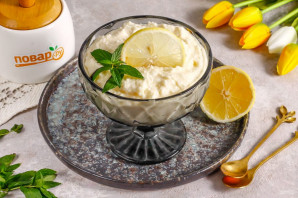 Творожно-лимонный крем