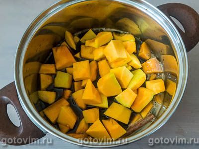 Тыква с корицей, маринованная по-немецки