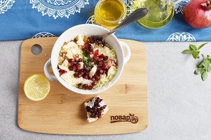 Салат с кускусом