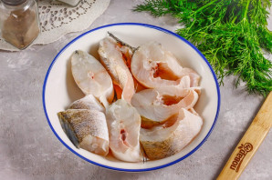 Судак слабосоленый