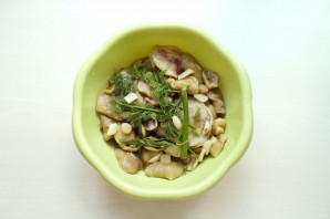 Маслята соленые холодным способом