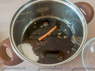 Тыква с корицей, маринованная по-немецки