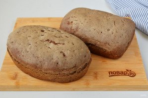 Домашний черный хлеб