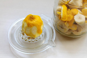 Банановая настойка на спирту