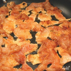 Куриное филе с фасолью Куриное филе с фасолью