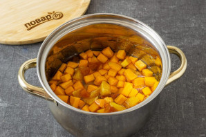 Варенье из тыквы с апельсином и курагой