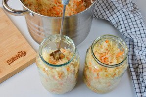 Квашеная капуста на зиму