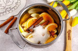 Глинтвейн с ликером