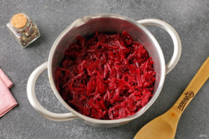 Маринованная свекла для холодника