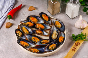 Мидии по-испански Мидии по-испански