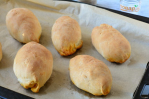 Пирожки с капустой и томатной пастой