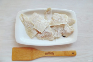 Филе судака с картофелем в мультиварке Филе судака с картофелем в мультиварке