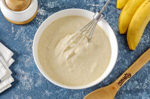 Банановые маффины на кефире