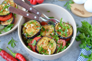 Баклажаны по-узбекски