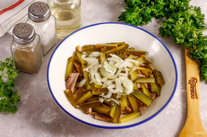 Салат со свеклой и говядиной