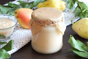 Груши со сгущенным молоком на зиму