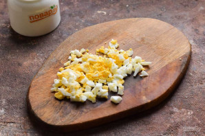 Салат из крабовых палочек без кукурузы