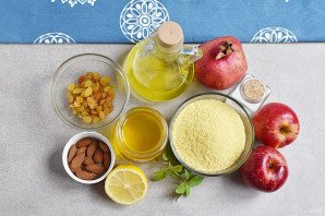 Салат с кускусом