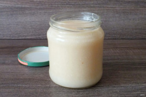 Груши со сгущенным молоком на зиму