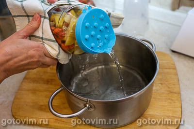 Компот из боярышника с яблоками