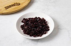 Арахисовая паста с клюквой