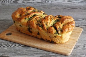 Хлеб с петрушкой