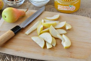 Салат из груши и банана Салат из груши и банана