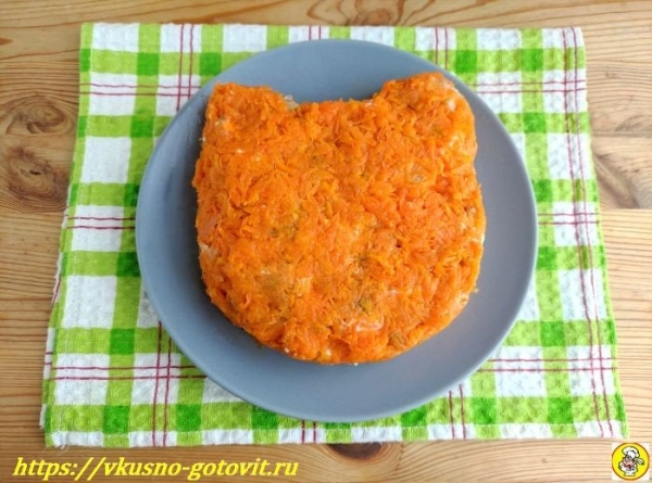 
Салат на Новый Год 2022, новинки в виде Тигра. Вкусные салаты на новогодний стол	