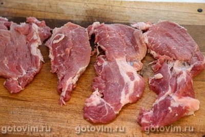 Мясные рулетики с бананами