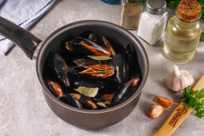 Мидии по-испански Мидии по-испански