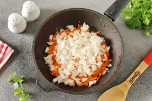 Щи с солеными огурцами и свежей капустой