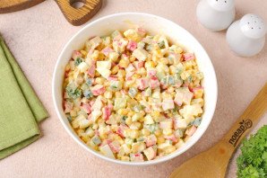 ПП крабовый салат ПП крабовый салат