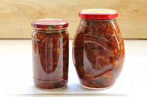 Грибы в томатном соусе на зиму