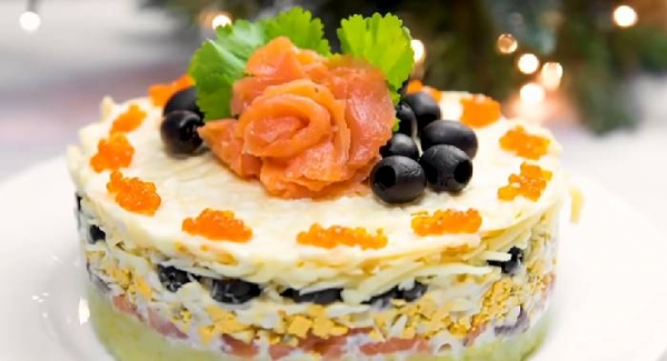 
Салат на праздничный стол — очень вкусные, сытные и необычные рецепты	