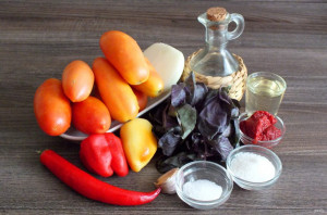 Соус "Суго" с базиликом на зиму Соус "Суго" с базиликом на зиму